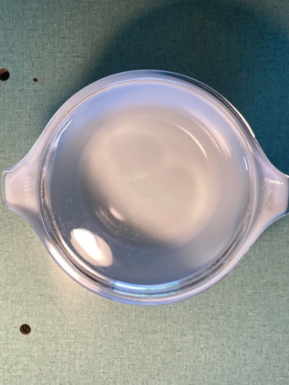 Vintage Round Pyrex Caserole with Lid